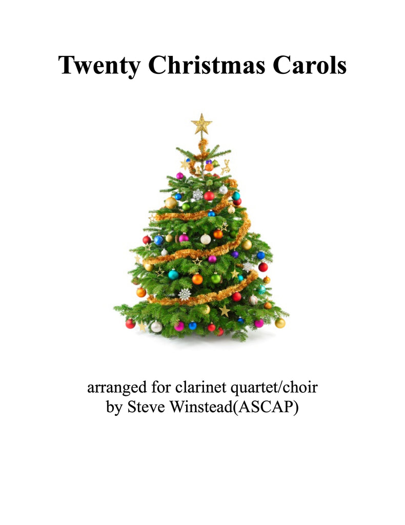 O Holy Night Christmas Carol For Clarinet - Free Sheet Music
