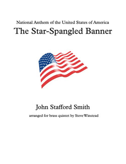 The Star-Spangled Banner for Brass Quintet