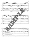 "Little" Fugue in G Minor, BWV 578 for Clarinet Quartet/Choir