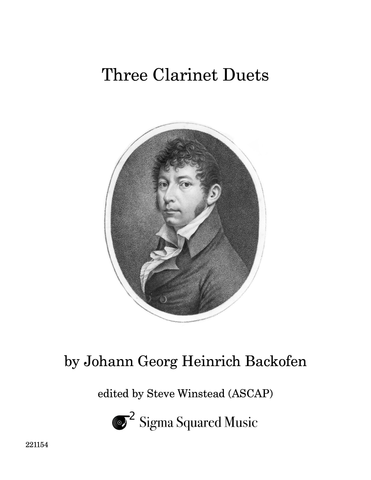 Three Clarinet Duets