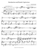 Introduction and Rondo Capriccioso for Flute and Piano