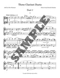 Three Clarinet Duets