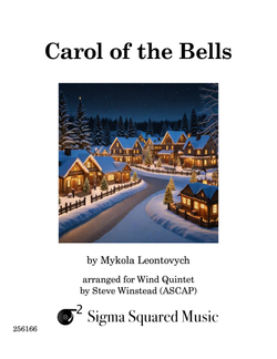 Carol of the Bells for Woodwind Quintet