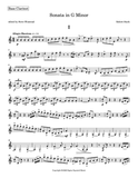 Sonata in G Minor for Clarinet Trio
