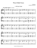Three Fiddle Tunes for Piano