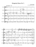 Hungarian Dance No. 5 for Flute Choir