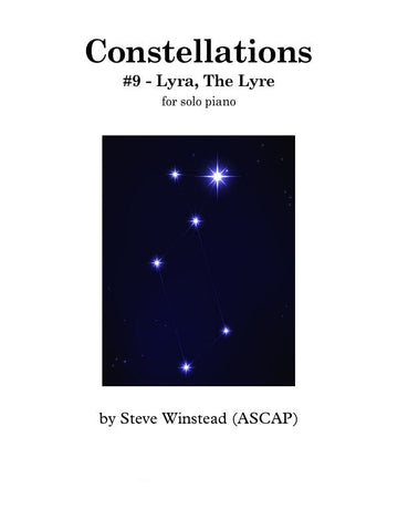 Constellations: #9 - Lyra, The Lyre for Solo Piano