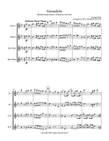 Farandole from L'Arlesienne for Flute Quartet/Choir