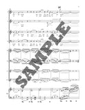 Fauré - Madrigal (Inhumaines) for SATB Choir, Piano, and String Duet or Clarinet Trio