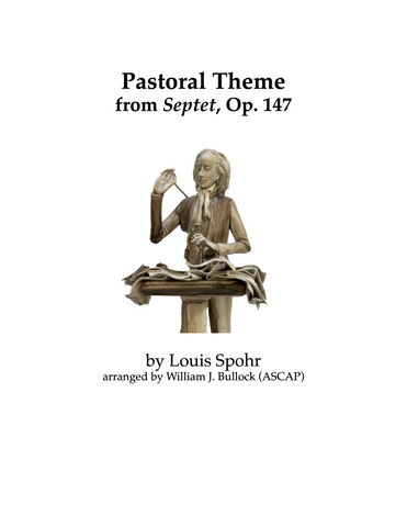 Spohr - Pastoral Theme from Septet, Op. 147 for Piano and Mixed Ensemble