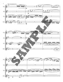 "Little" Fugue in G Minor, BWV 578 for Saxophone Quartet