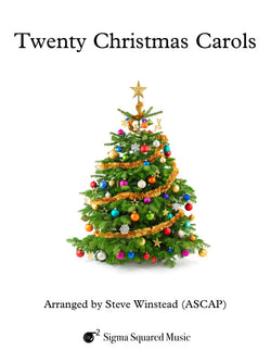Twenty Christmas Carols for Clarinet Quartet/Choir